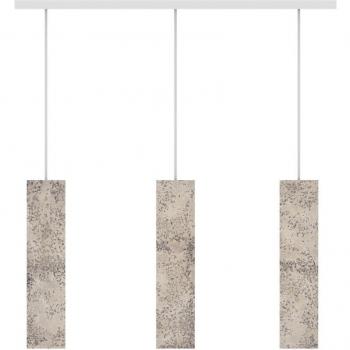 Lámpara Lineal de Techo H30 Metal Verde