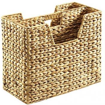 Locker Zeitungsständer, Wasserhyazinthe, Natur, 40 x 20 x 23 cm