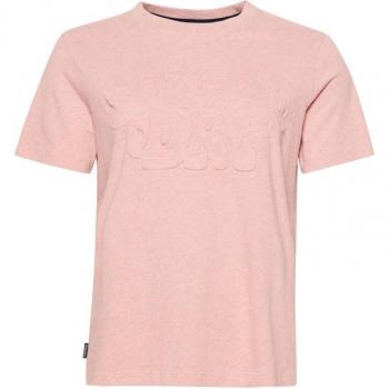 Maglietta Superdry Vintage Cooper Rosa Soft Marl M