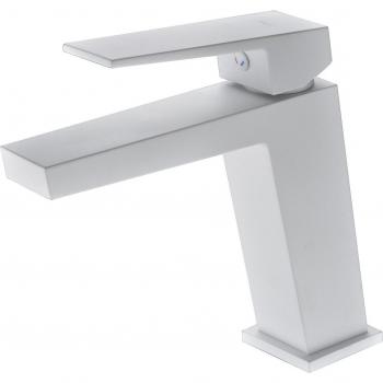 Rubinetto monocomando lavabo bianco opaco Imex