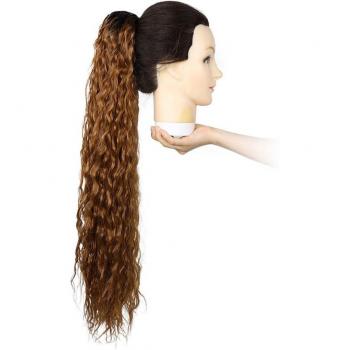Extension de Cheveux Afro Crépus Longues 28 140G avec Pinces à Cordon
