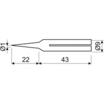 Punta saldatrice 25 W Electro – serie DH 03.047/10 PLD