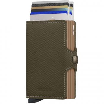 Billetera Secrid Twin Wallet de Saffiano