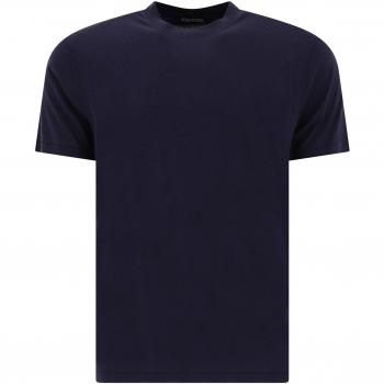 Tom Ford Blue Logo T-Shirt for Men | Size M