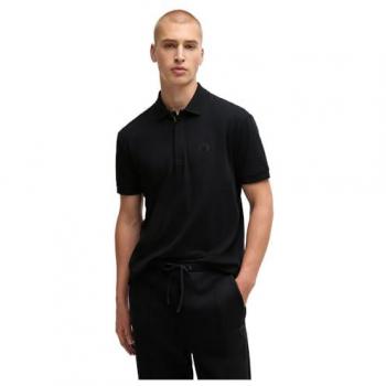 Polo BOSS Paddy TL Manches Courtes Noir XL