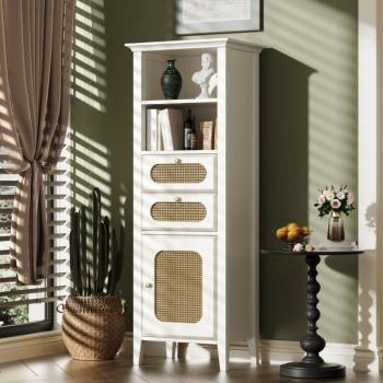 Vetrina Rattan White Grande