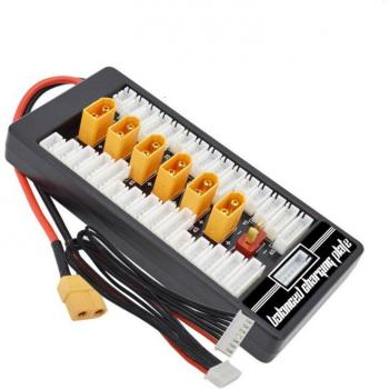 Placa de Carga Lipo XT60/XT30 2‑6S – HotRC
