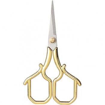 Vintage Golden Small Scissors