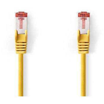 6-inch Yellow Cat6 Patch Cable