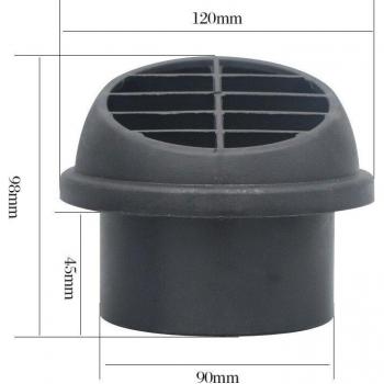 Rotatable Mushroom Air Duct for Webasto Eberspaecher Diesel Parking Heater