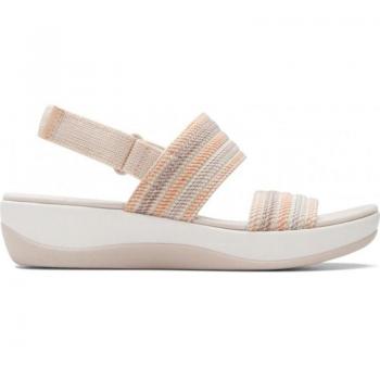 Sandalias Clarks Arla Stroll Beige Velcro