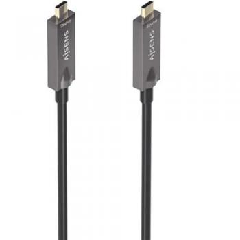 Cable Aisens USB‑C 15 m para transmisión 10 Gbps y video 4K@60Hz