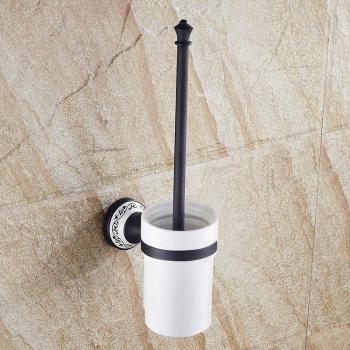Black Brushed Bath Accessory Set WF-32500