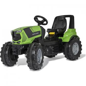 Trattore a pedali rollyFarmtrac Premium II Deutz 8280 TTV con sedile regolabile e barra antivolto