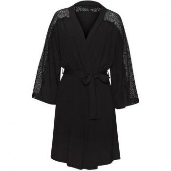 Kimono Lascana de Color Negro