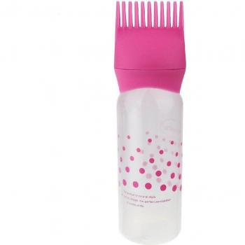 Plastic Oil Comb Applicator Bottle