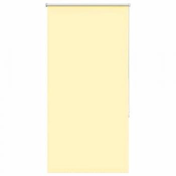VidaXL Blackout Roller Blind Yellow 75x130 cm
