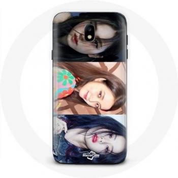 Funda para Samsung Galaxy J5 2017 Blackpink Jisoo Teaser How you like That Lovesick girls et Ice Cream