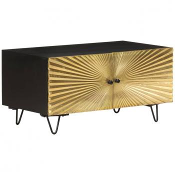 Coffee Table, 90 x 50 x 45 cm, Solid Mango Wood (vidaXL)