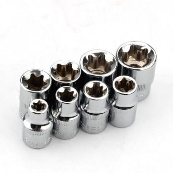 Kit de Enchufes Torx Estrella Tipo E (E8-E20) – 3/8