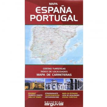 MAPA DE CARRETERAS DE ESPAÃA Y PORTUGAL