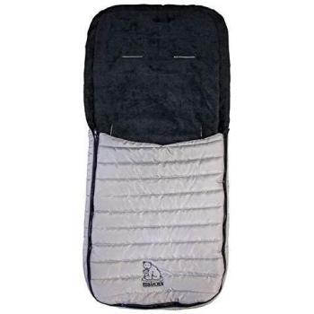 Copripiede per passeggini orso polare grigio chiaro