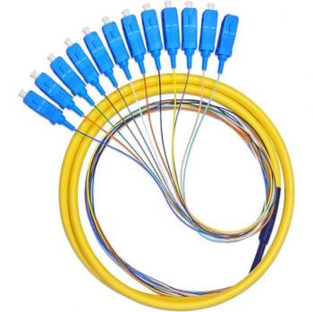 Câble de queue de cochon 12 brins 9/125 monomode 1.5m