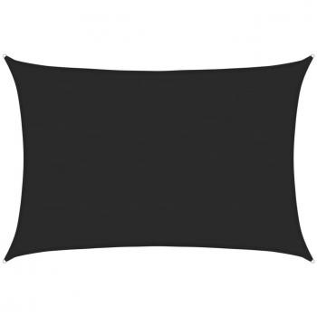 VidaXL Shade Sail 160 g/m² Black 5x7 m HDPE