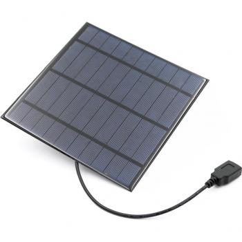 2W 2.5W USB Output Solar Panel Battery Charger