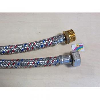 Flamco Sanitär Panzerschlauch 1 1/4 Zoll IG x AG