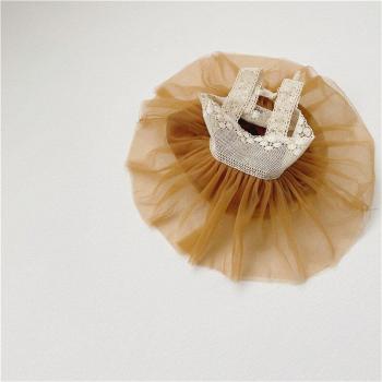Vestido Mini Tutú para Niñas Bebés Primavera Verano Otoño