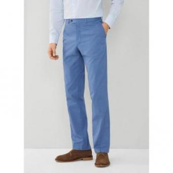 Pantaloni Chino Classici Blu Avio Hackett London 33/32