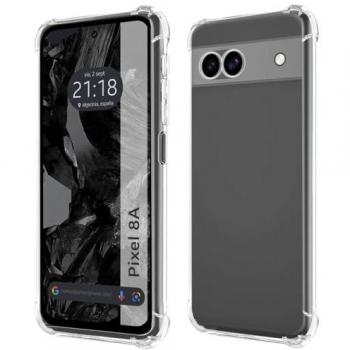 Funda Silicona Antigolpes Transparente para Google Pixel 8a 5G