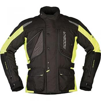 Modeka Aeris Veste Textile moto Noir Jaune S