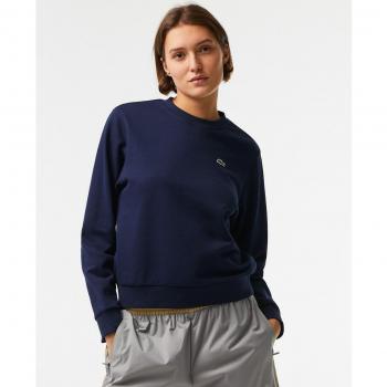 Lacoste Damen Sweatshirt Core Dunkelblau Größe 38