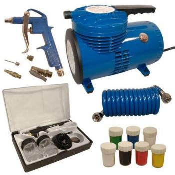 AirBrush Kompressor Set ölfrei