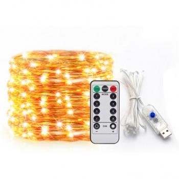 Tira de luces de hadas USB para decoración