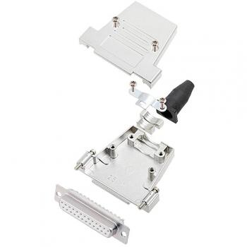 Encitech 6355-8086-13 D-SUB Receptacle 180° Solder Bucket