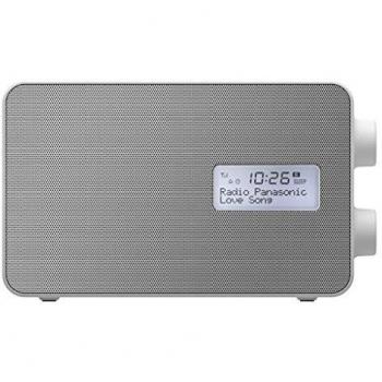 Rádio DAB+ Portátil Bluetooth Panasonic RF-D30BTEG-W