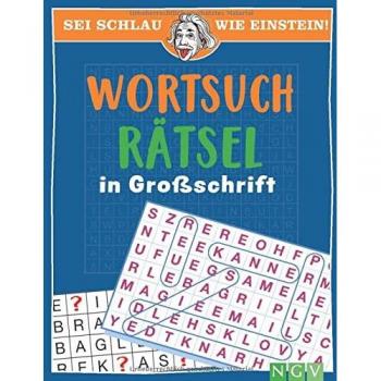 unbekannt - Sei schlau wie Einstein! - Wortsuchrätsel in Großschrift - Preis vom 29.11.2024 06:00:35 h