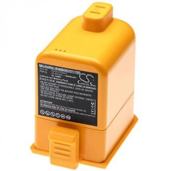 Batteria ricaricabile per aspirapolvere LG A9M, A9MASTER2X, A9MULTI, A9MULTI2X, A9PETNBED (2000 mAh, 25,55V, Li-Ion)