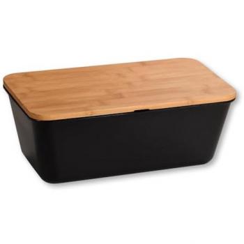 Kesper Brotbox mit abnehmbarem Bambusdeckel