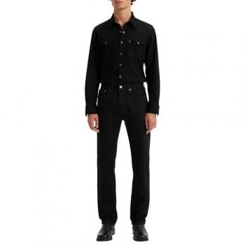 Levi's Men's 505 Regular Fit Jeans Black 36
