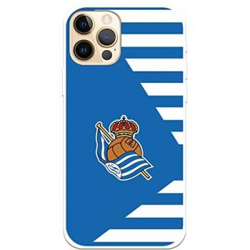 Funda iPhone 12 Pro Real Sociedad Rayas Horizontales - Licencia Oficial
