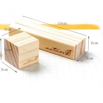 Holz Foto- und Notizhalter für Schreibtisch