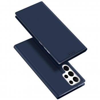 Custodia Flip Dux Ducis Skin Pro per Samsung Galaxy S23 Ultra - Blu