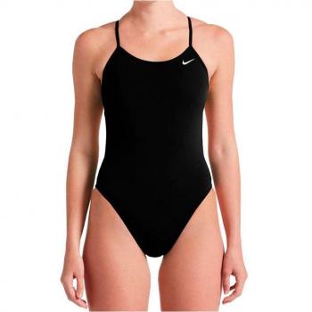 Nike Swim Cut-Out Badeanzug für Damen - Schwarz