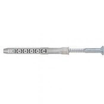 FM® X5 multiplug 10 x 115 mm vk T-40 verzinkt - Verlengde Plug met vleugelrand, inclusief TPS-schroef