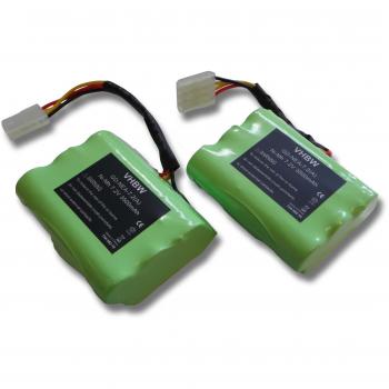 Vhbw 2x batterie Ni-MH 3500mAh compatible Neato Robotic XV-21