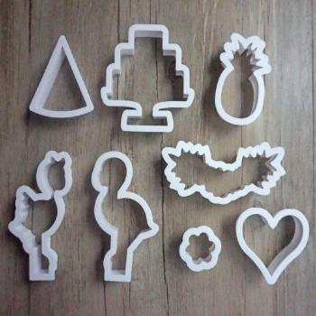 Flamingo Cookie Cutter Mold Set